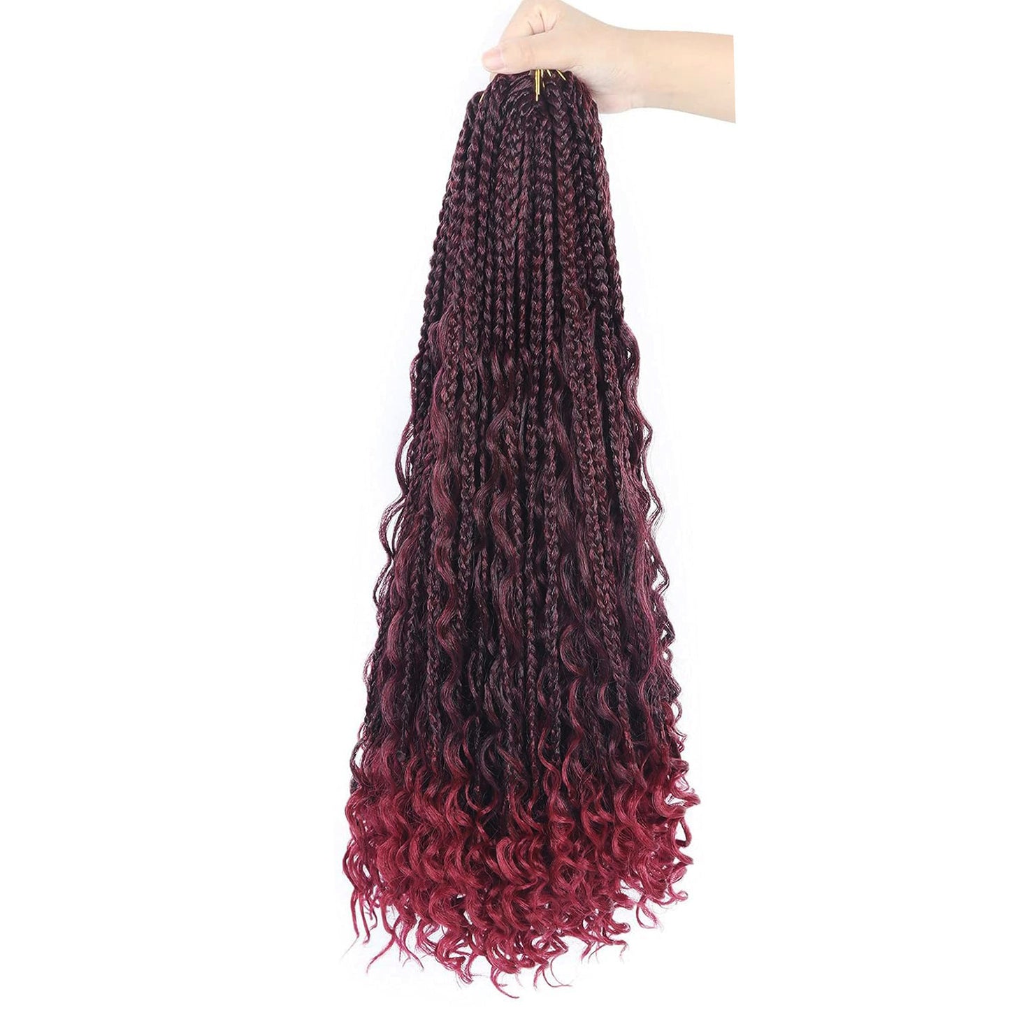 Chemical Fiber Hair Three-strand African Braid Crochet Hair - My Store