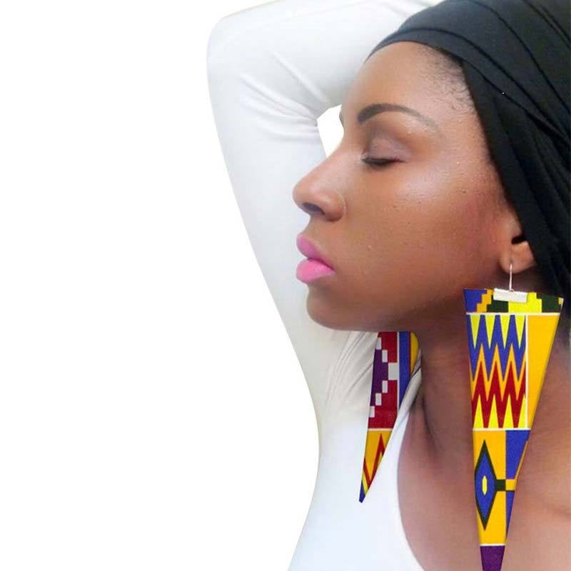 African Ethnic Eardrops Cerecloth Personalized Earrings - My Store