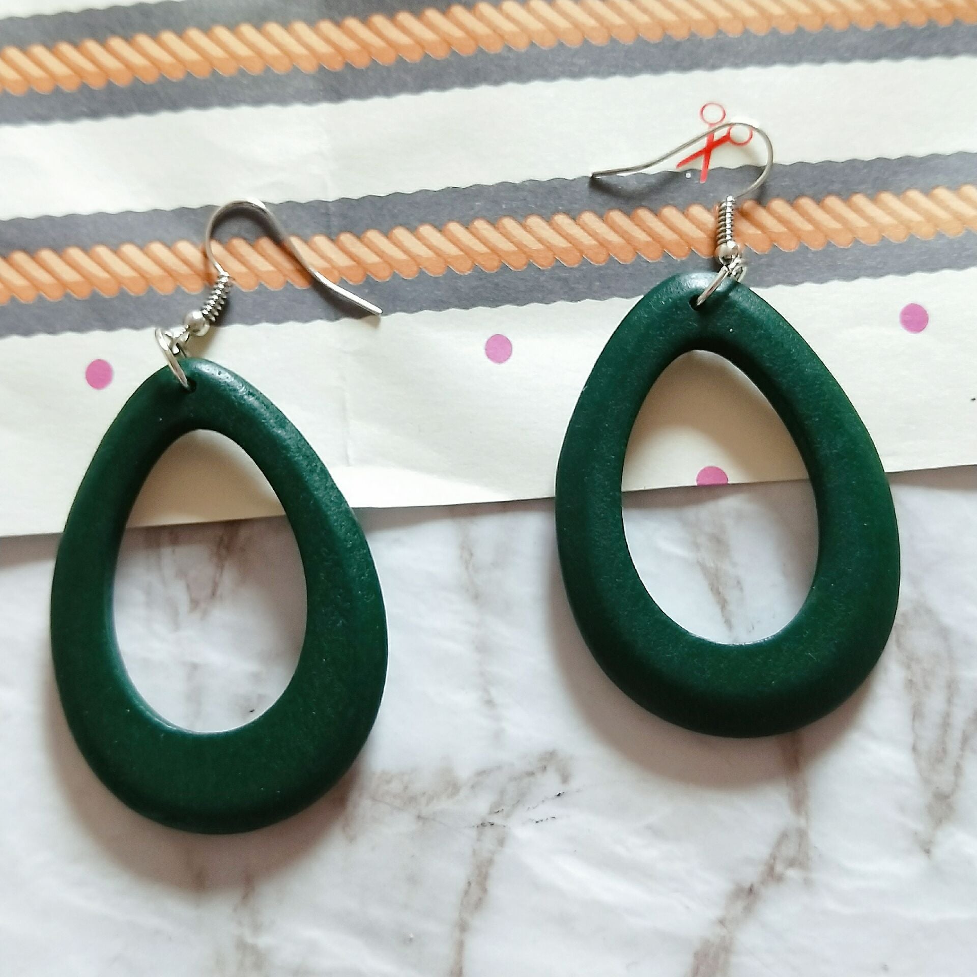 African Retro 50mm Round Earrings For Women - My Store
