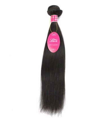 Real human hair straight wave human hair hair curtain natural color wig hair extension - My Store