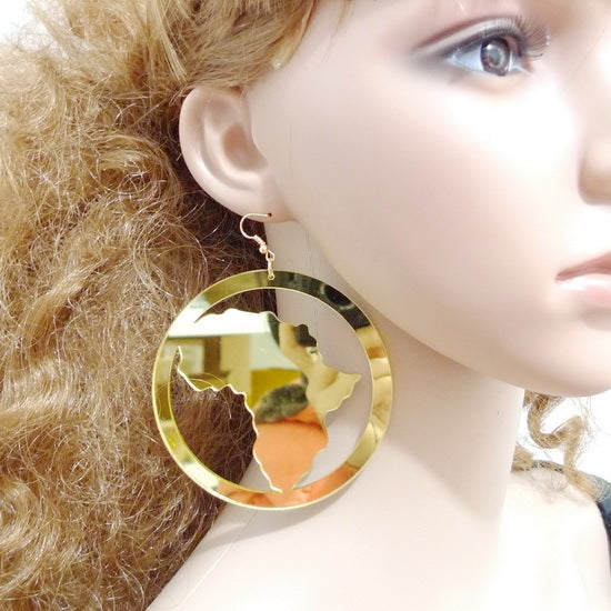 Earrings exaggerated earrings - My Store