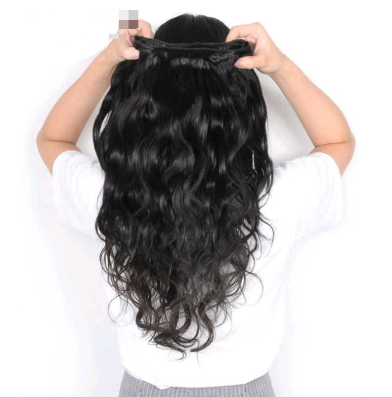Real Hair Wig Hair Styling Hair Extension Body Wave Human Hair Weaves Bundle Deals Human Hair Extensions Natural & Jet Black - My Store