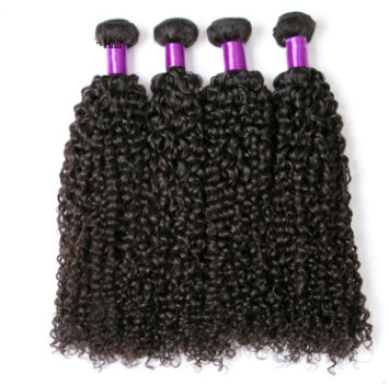 Brazilian Virgin Human Hair Kinky Curly Brazil Real Wig Hair Curtain - My Store