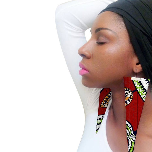 African Ethnic Eardrops Cerecloth Personalized Earrings - My Store
