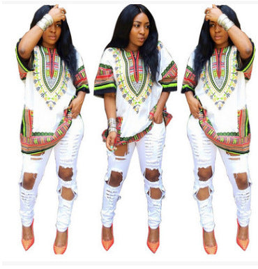 African style digital print shirt - My Store