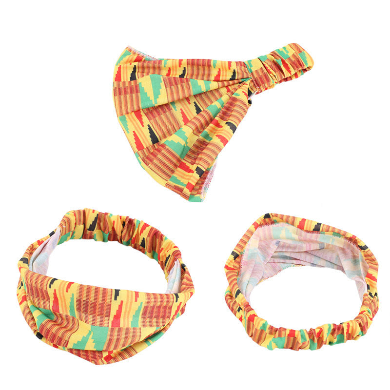 African print wide headscarf - My Store