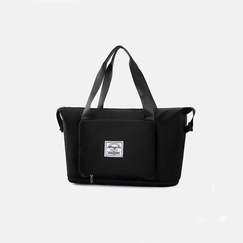 Foldable Storage Travel Bag Waterproof Large Capacity Gym Fitness Bag Weekender Overnight For Women - My Store