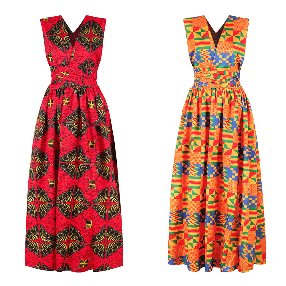 African geometric dress - My Store