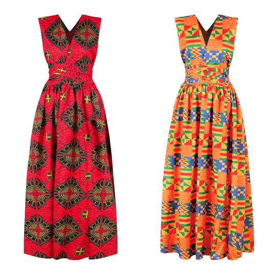 African geometric dress - My Store