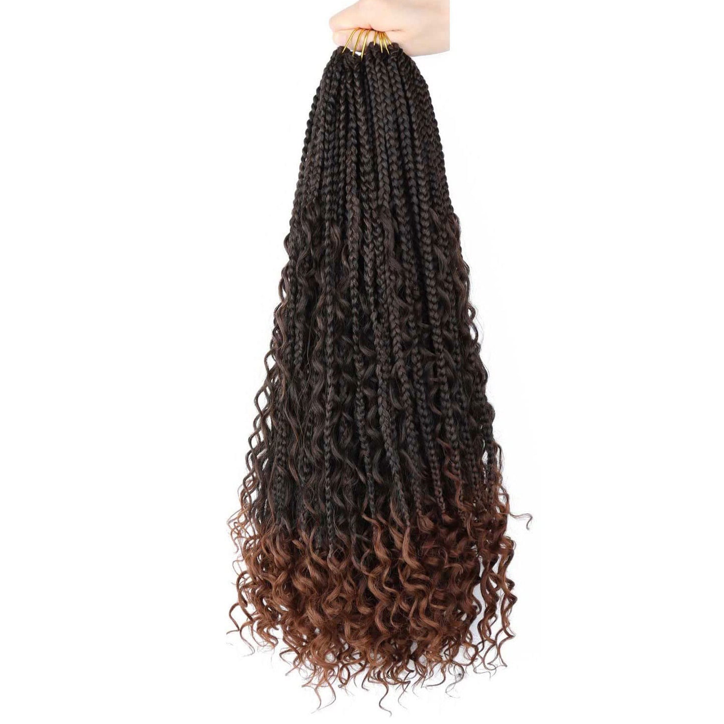 Chemical Fiber Hair Three-strand African Braid Crochet Hair - My Store