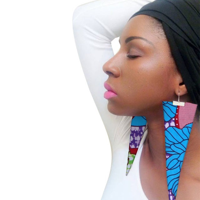 African Ethnic Eardrops Cerecloth Personalized Earrings - My Store