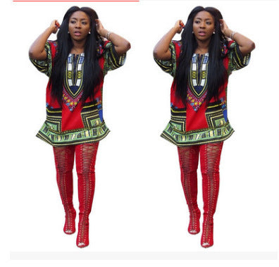 African style digital print shirt - My Store