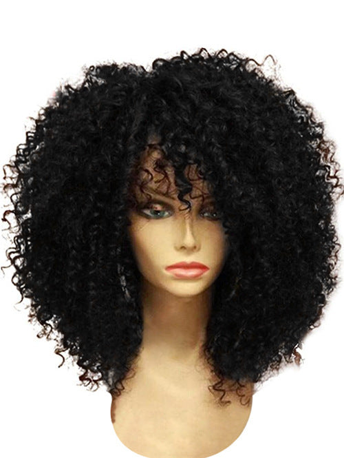 Afro-black Volume Puffy Explosion Solid Color - My Store