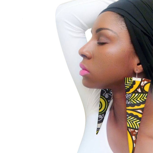African Ethnic Eardrops Cerecloth Personalized Earrings - My Store
