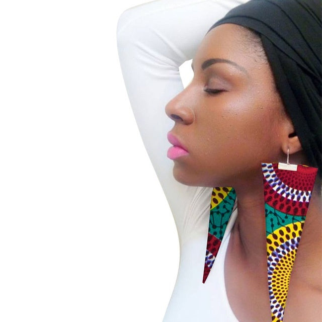 African Ethnic Eardrops Cerecloth Personalized Earrings - My Store