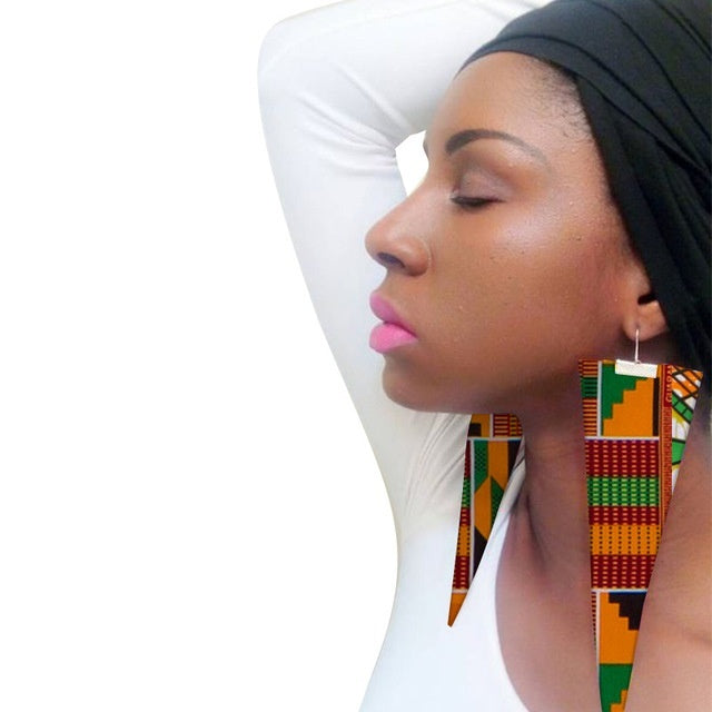 African Ethnic Eardrops Cerecloth Personalized Earrings - My Store