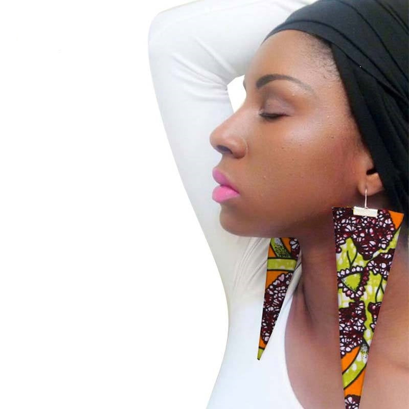 African Ethnic Eardrops Cerecloth Personalized Earrings - My Store