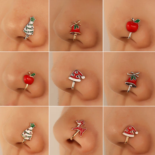 African Non-piercing Nose Ring Christmas - My Store