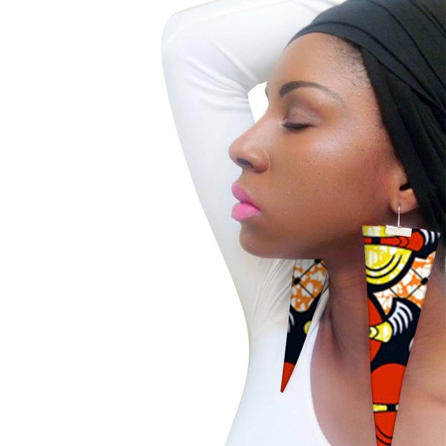 African Ethnic Eardrops Cerecloth Personalized Earrings - My Store