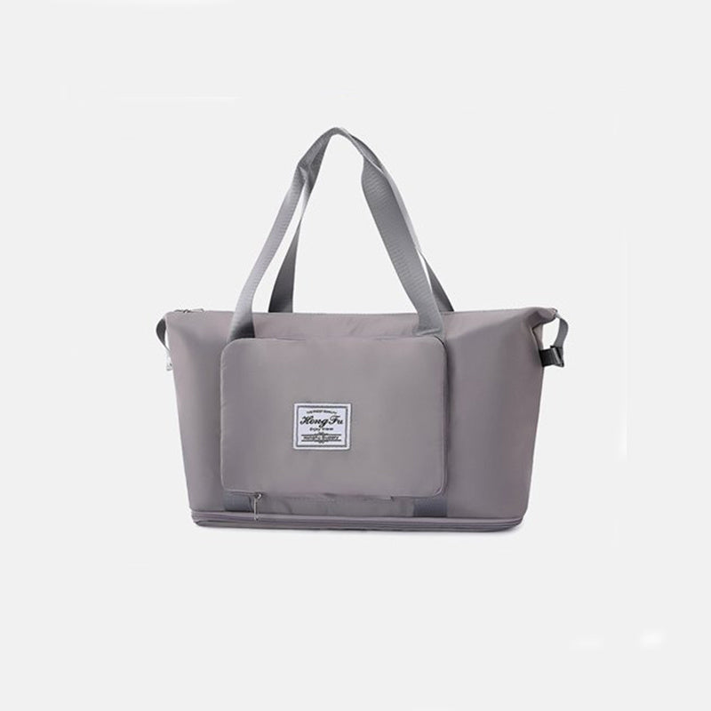 Foldable Storage Travel Bag Waterproof Large Capacity Gym Fitness Bag Weekender Overnight For Women - My Store