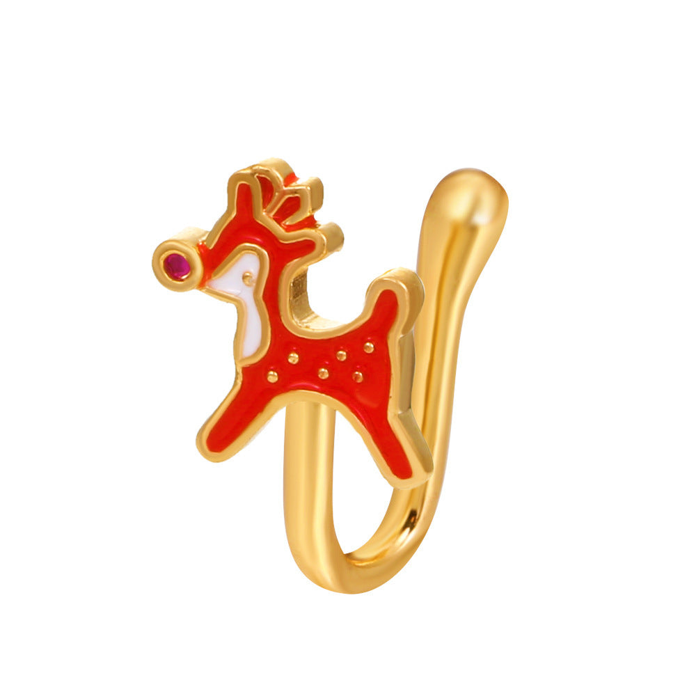 African Non-piercing Nose Ring Christmas - My Store