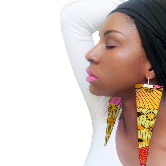 African Ethnic Eardrops Cerecloth Personalized Earrings - My Store