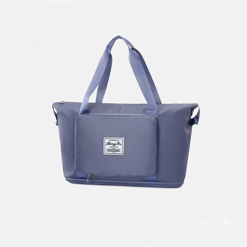 Foldable Storage Travel Bag Waterproof Large Capacity Gym Fitness Bag Weekender Overnight For Women - My Store