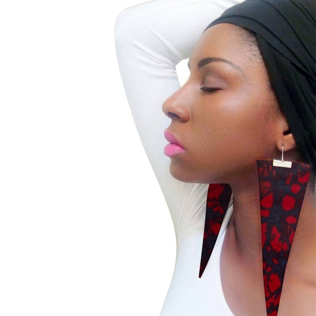 African Ethnic Eardrops Cerecloth Personalized Earrings - My Store