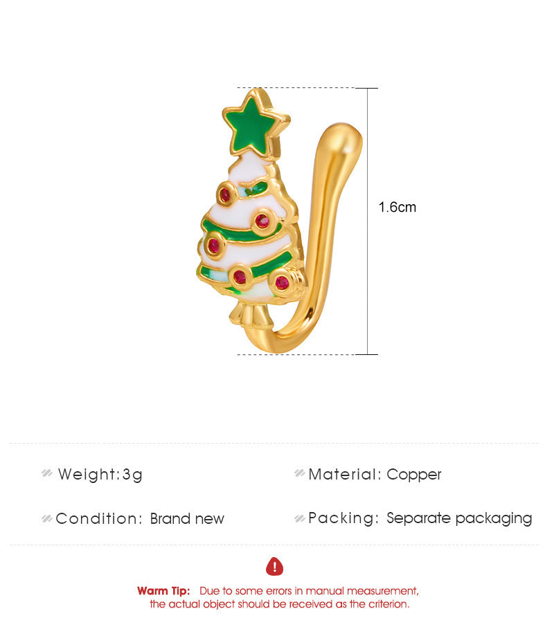 African Non-piercing Nose Ring Christmas - My Store