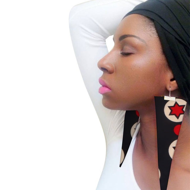 African Ethnic Eardrops Cerecloth Personalized Earrings - My Store